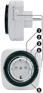 Розетка с механическим таймером Rexant RX-28 фото Розетка с механическим таймером Rexant RX-28 картинка